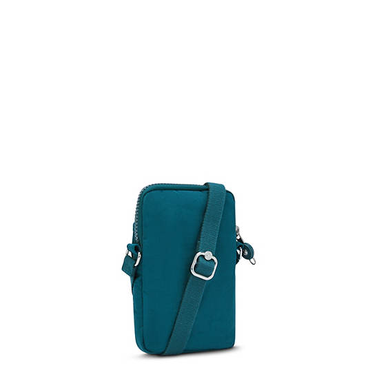 Sac Mobile Kipling Tally Crossbody Turquoise | FR 1851LI